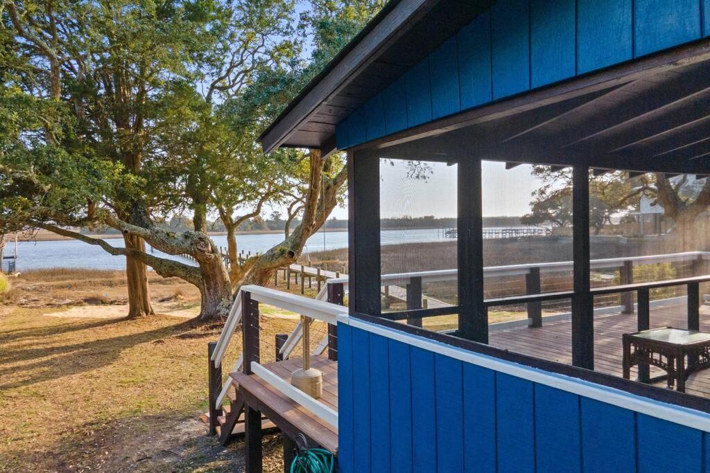 Dolphin Cove - Whole Waterfront House With Dock Villa Ocean Isle Beach Bagian luar foto
